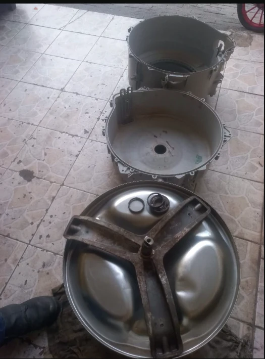 Desmontagem da cruzeta e rolamentos